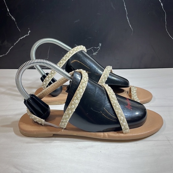 Unbranded Women’s Sandal White sz 8 - Picture 4 of 7